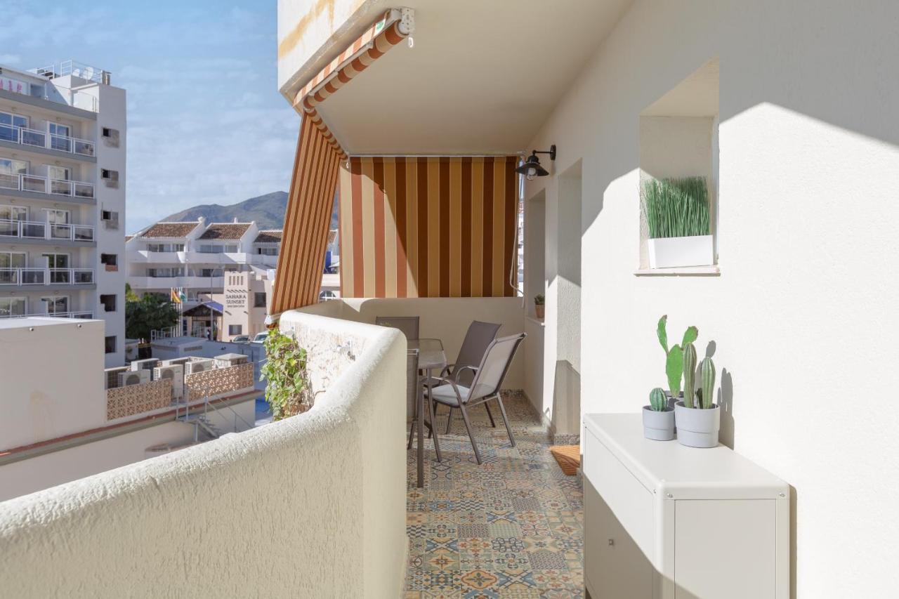 Apartamento Con Vistas Al Mar Benalmadena Bagian luar foto